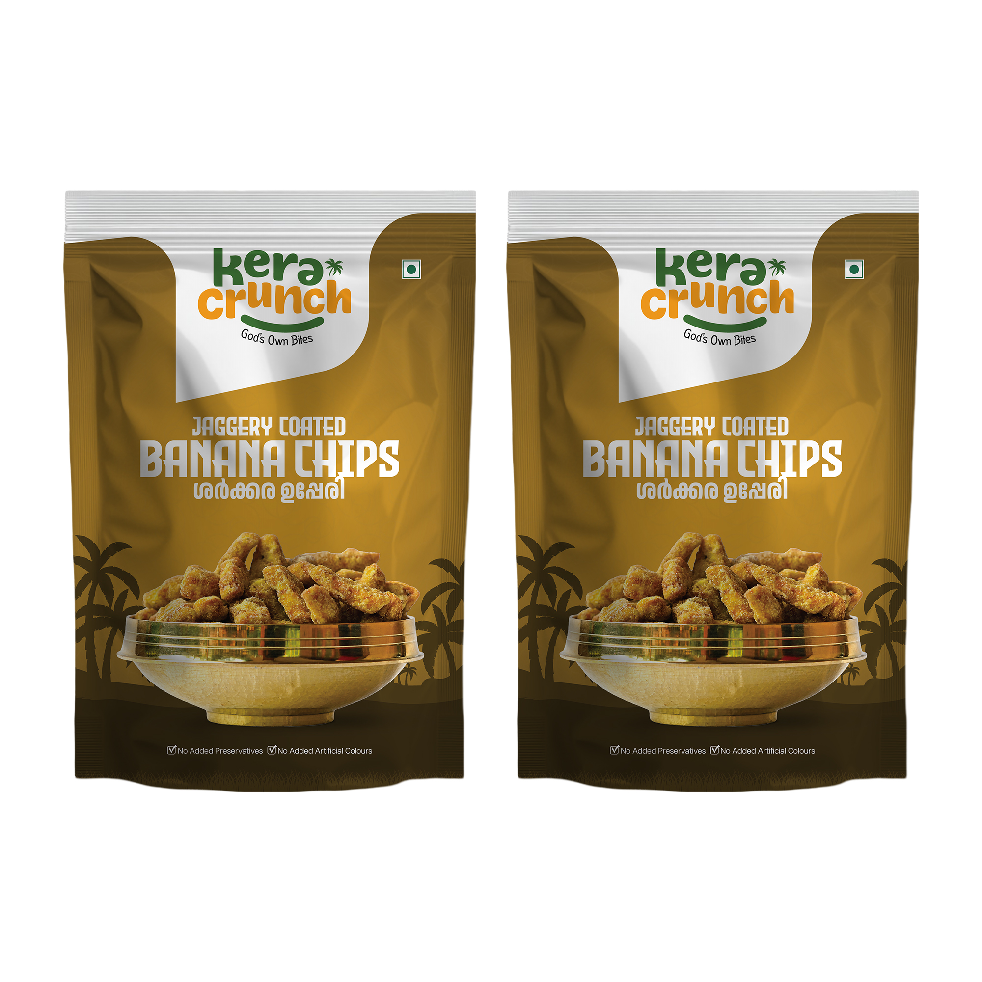 Jaggery Coated Banana Chips pack